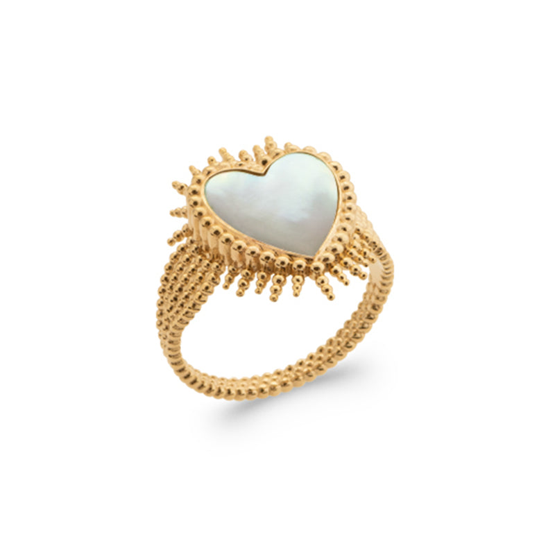 heart-shaped ring