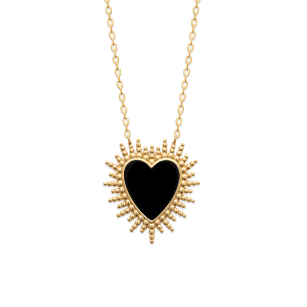 heart-shaped necklace